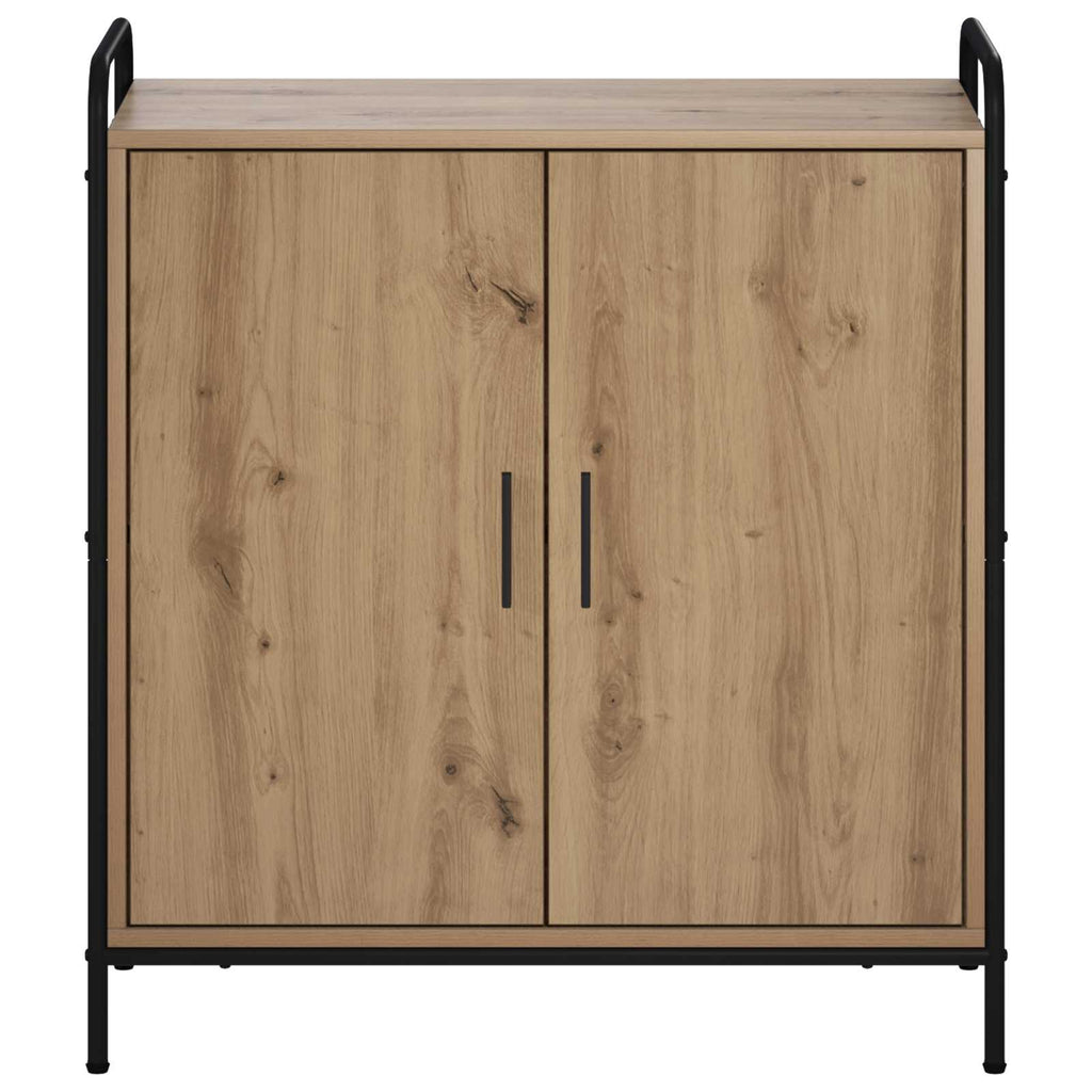 vidaXL Bufet Dąb artisan 97 x 33 x 81 cm Drewno inżynieryjne