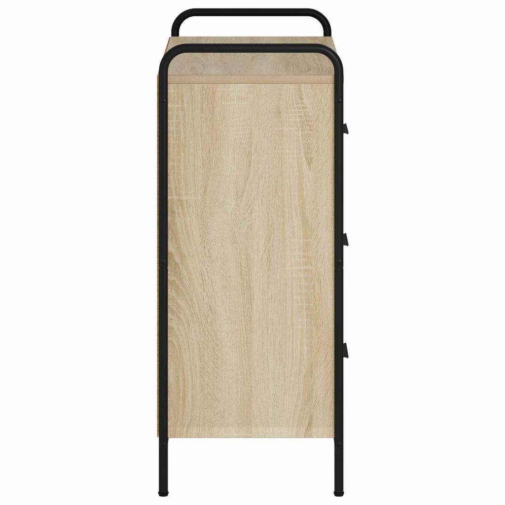 vidaXL Bufet dąb Sonoma 97 x 33 x 81 cm Drewno inżynieryjne