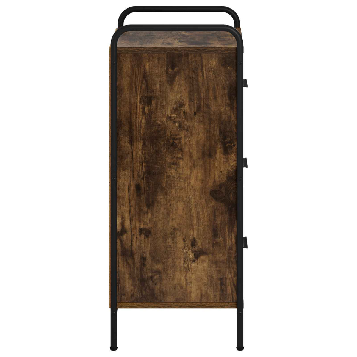 vidaXL Bufet Dąb wędzony 97 x 33 x 81 cm Drewno inżynieryjne
