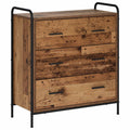 vidaXL Bufet Stare drewno 97 x 33 x 81 cm Drewno inżynieryjne