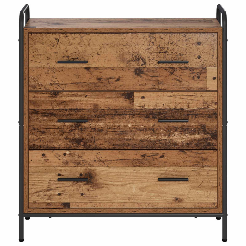 vidaXL Bufet Stare drewno 97 x 33 x 81 cm Drewno inżynieryjne