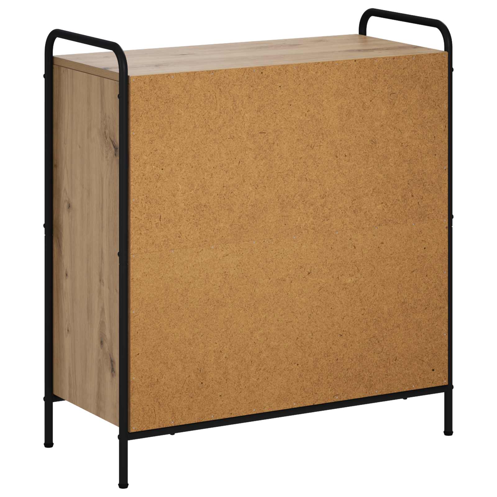 vidaXL Bufet Dąb artisan 97 x 33 x 81 cm Drewno inżynieryjne