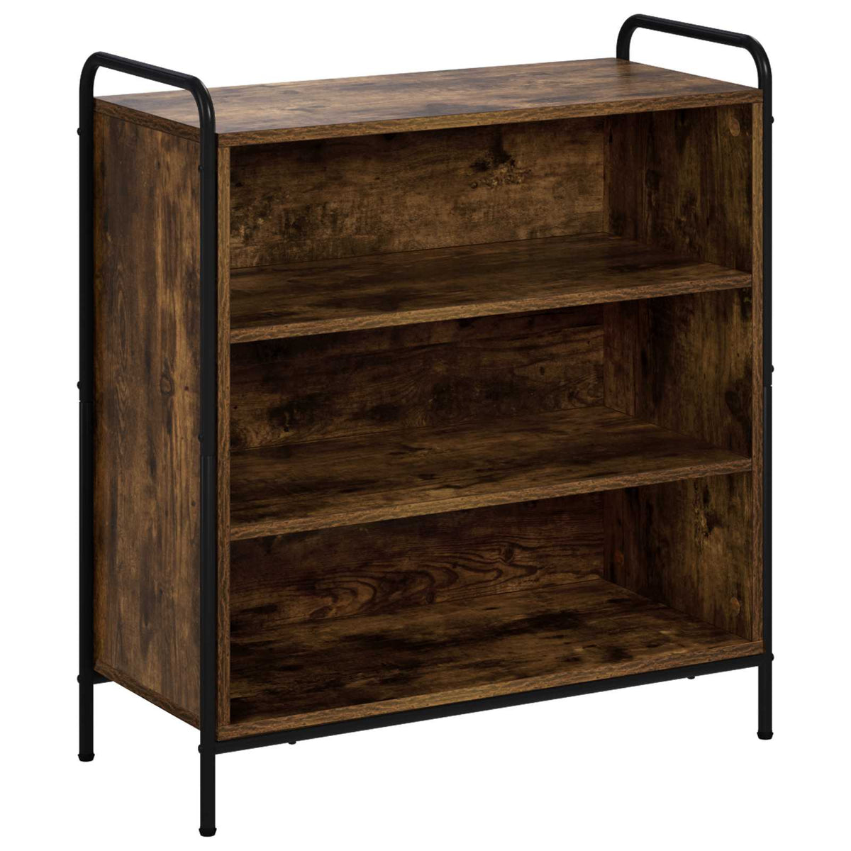 vidaXL Bufet Dąb wędzony 97 x 33 x 81 cm Drewno inżynieryjne