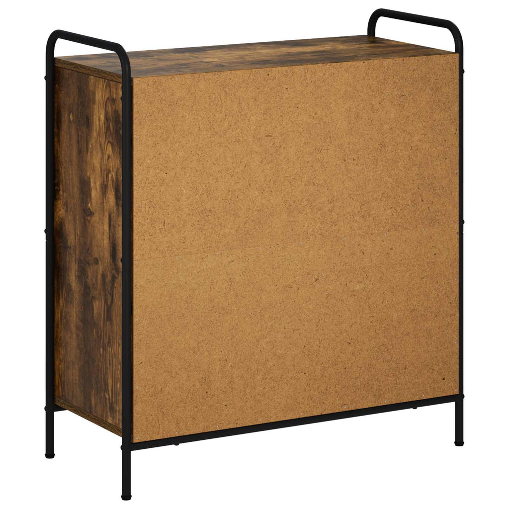 vidaXL Bufet Dąb wędzony 97 x 33 x 81 cm Drewno inżynieryjne