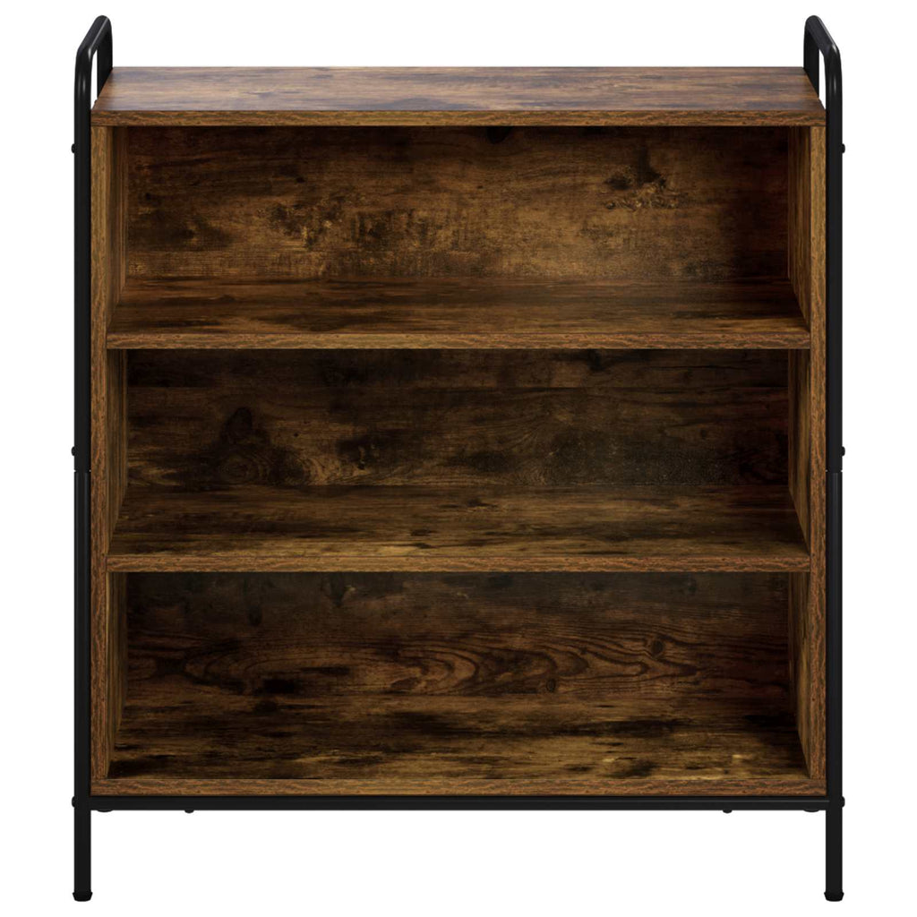 vidaXL Bufet Dąb wędzony 97 x 33 x 81 cm Drewno inżynieryjne