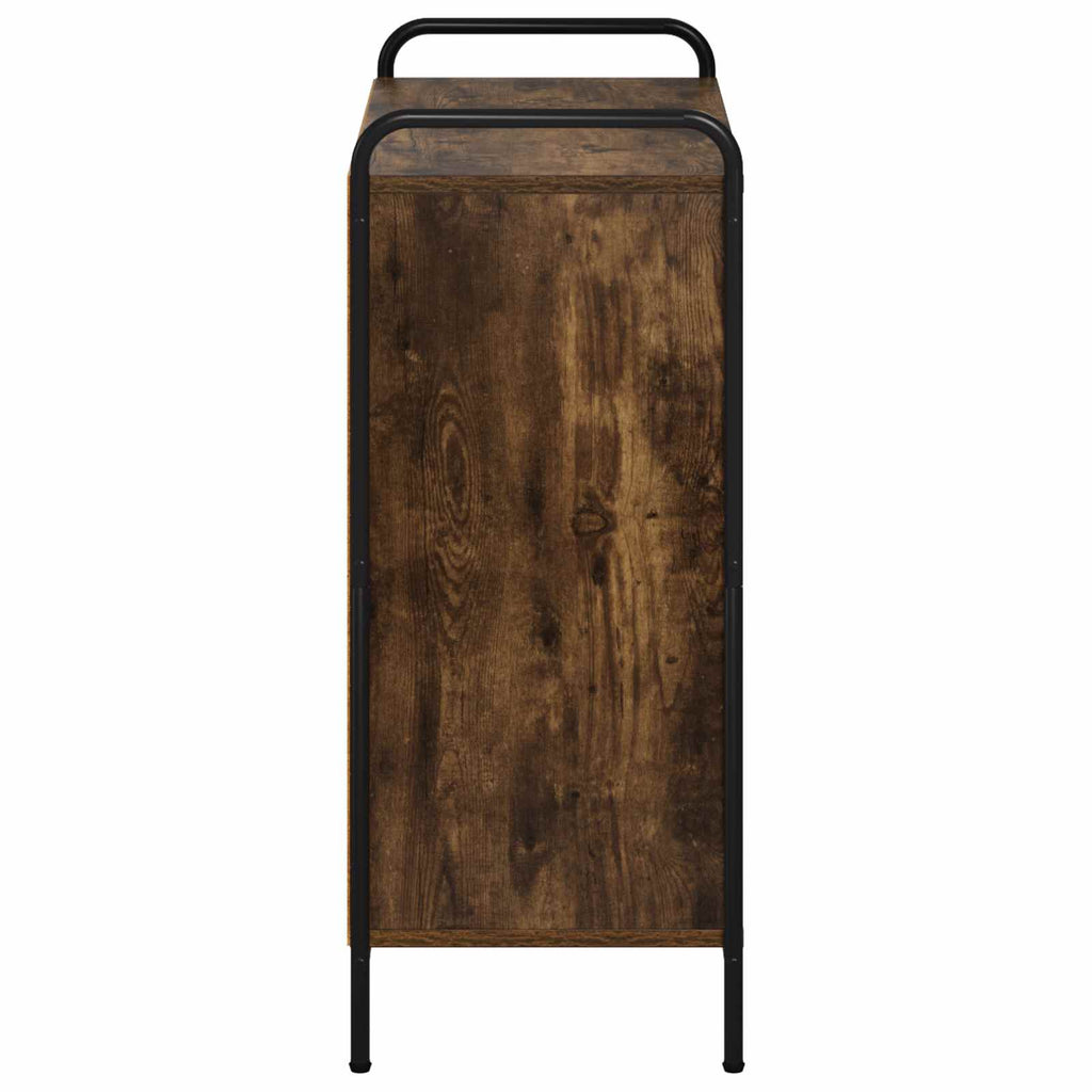 vidaXL Bufet Dąb wędzony 97 x 33 x 81 cm Drewno inżynieryjne