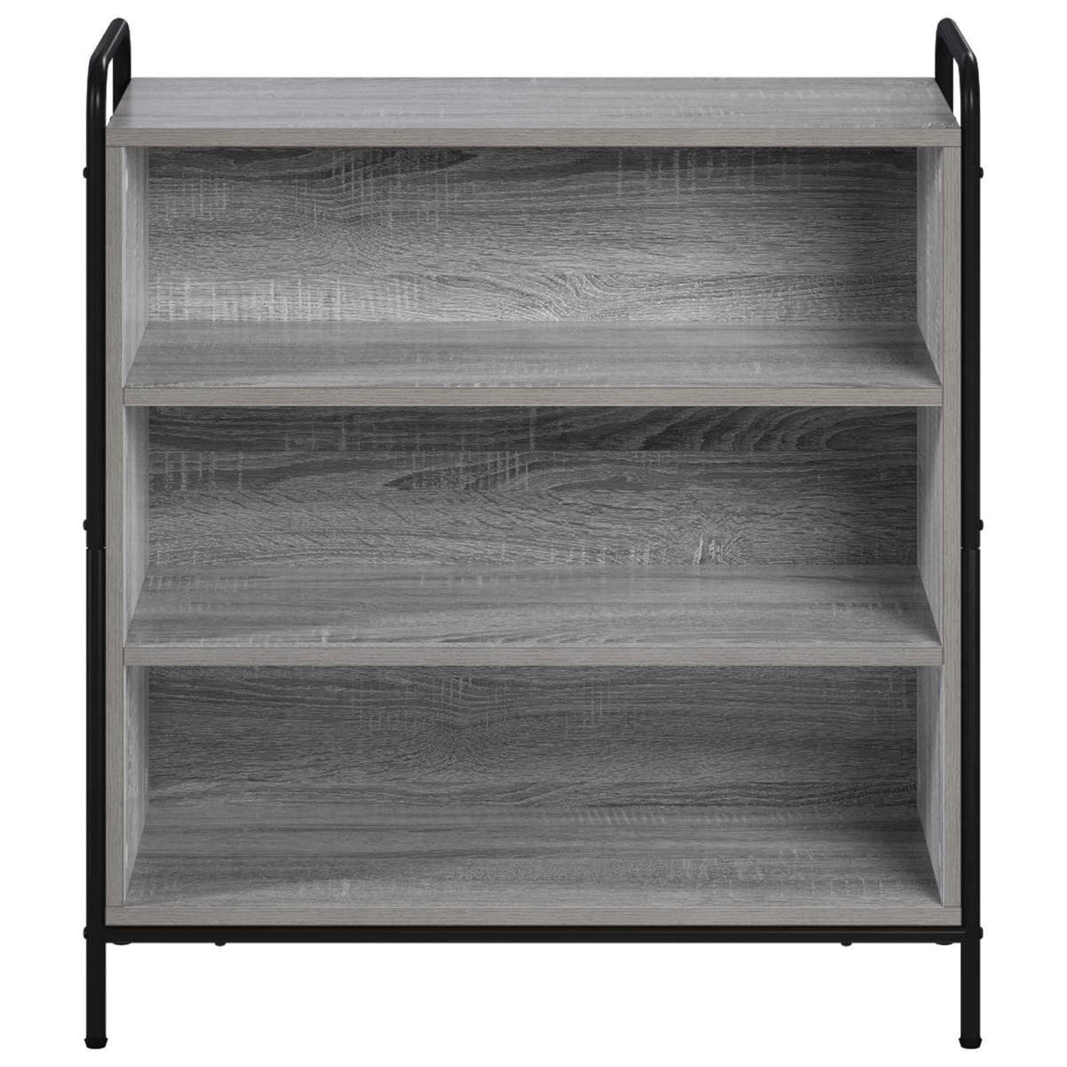 vidaXL Bufet Szary Sonoma 97 x 33 x 81 cm Drewno inżynieryjne