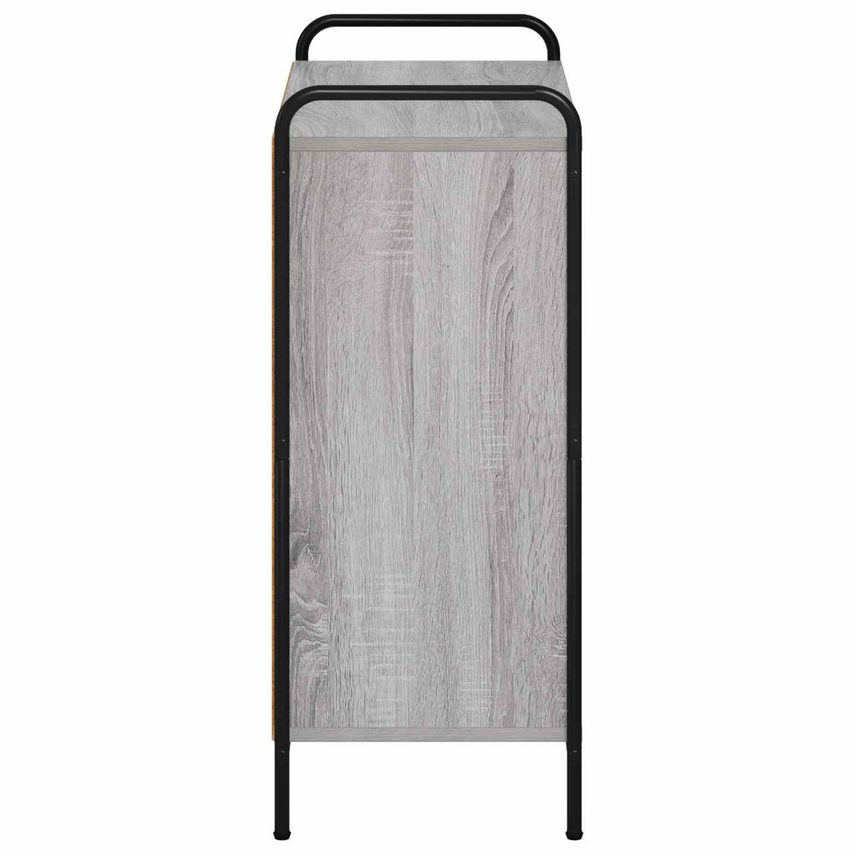 vidaXL Bufet Szary Sonoma 97 x 33 x 81 cm Drewno inżynieryjne