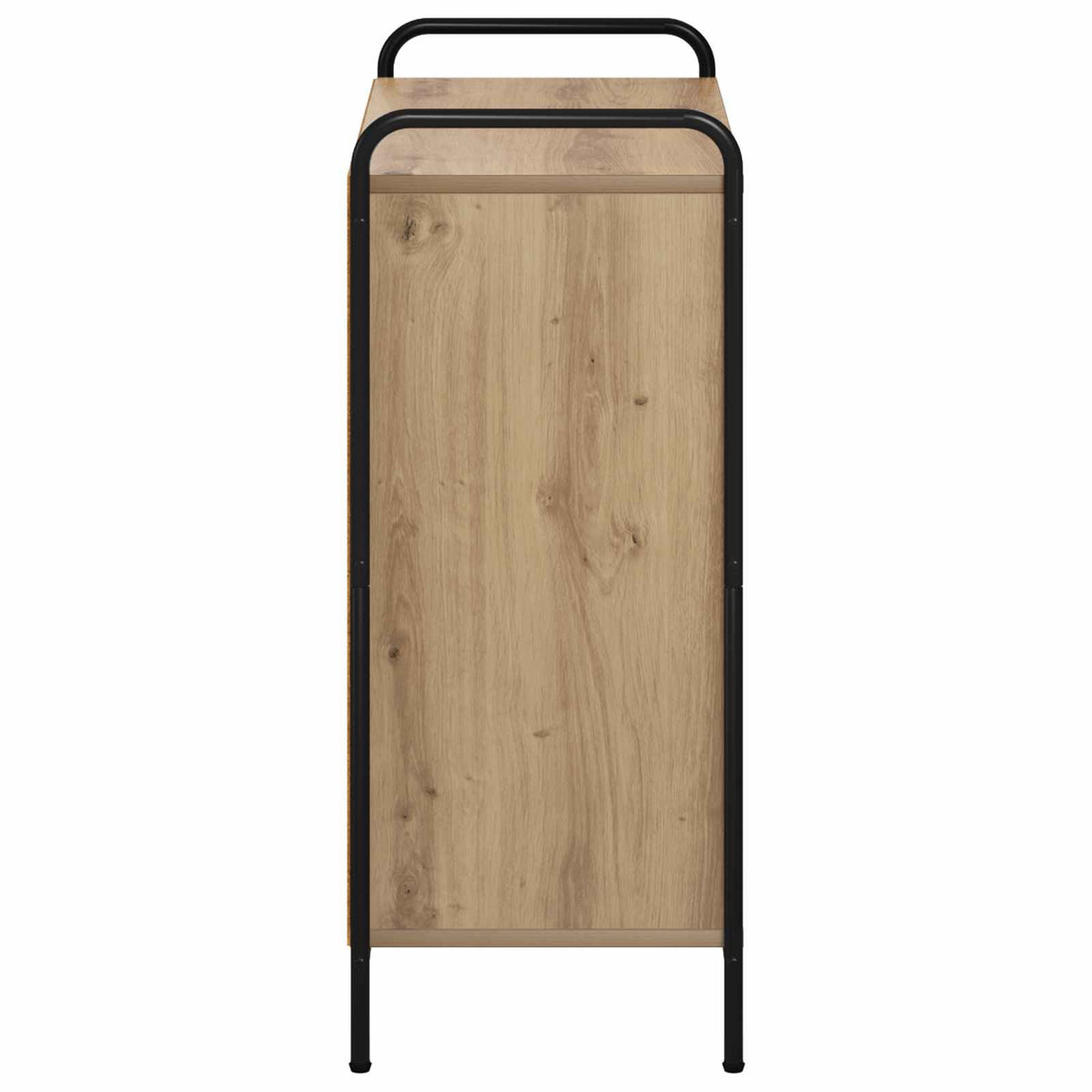 vidaXL Bufet Dąb artisan 97 x 33 x 81 cm Drewno inżynieryjne