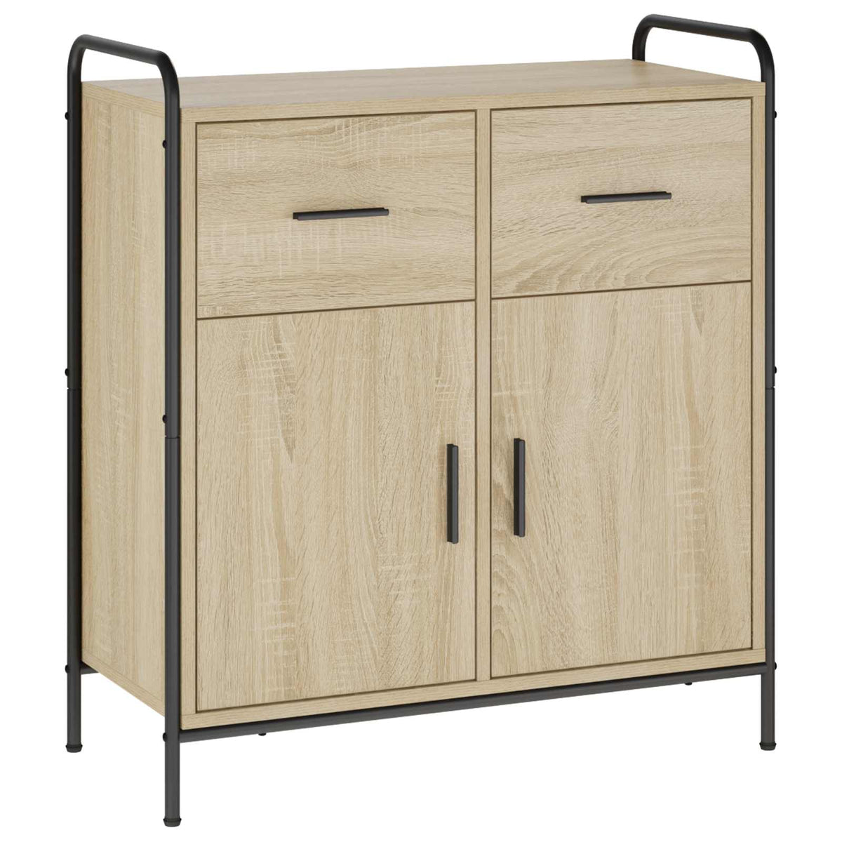 vidaXL Bufet dąb Sonoma 97 x 33 x 81 cm Drewno inżynieryjne