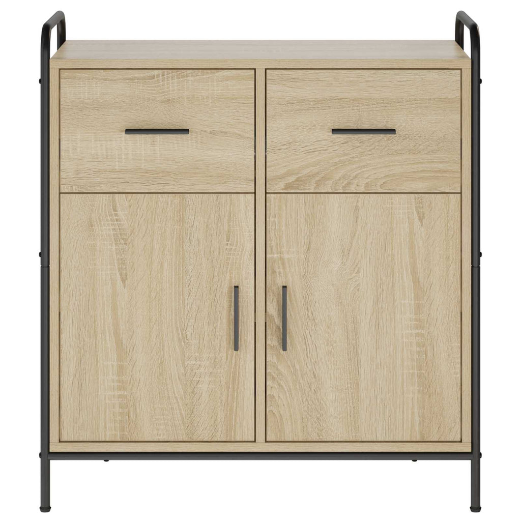 vidaXL Bufet dąb Sonoma 97 x 33 x 81 cm Drewno inżynieryjne