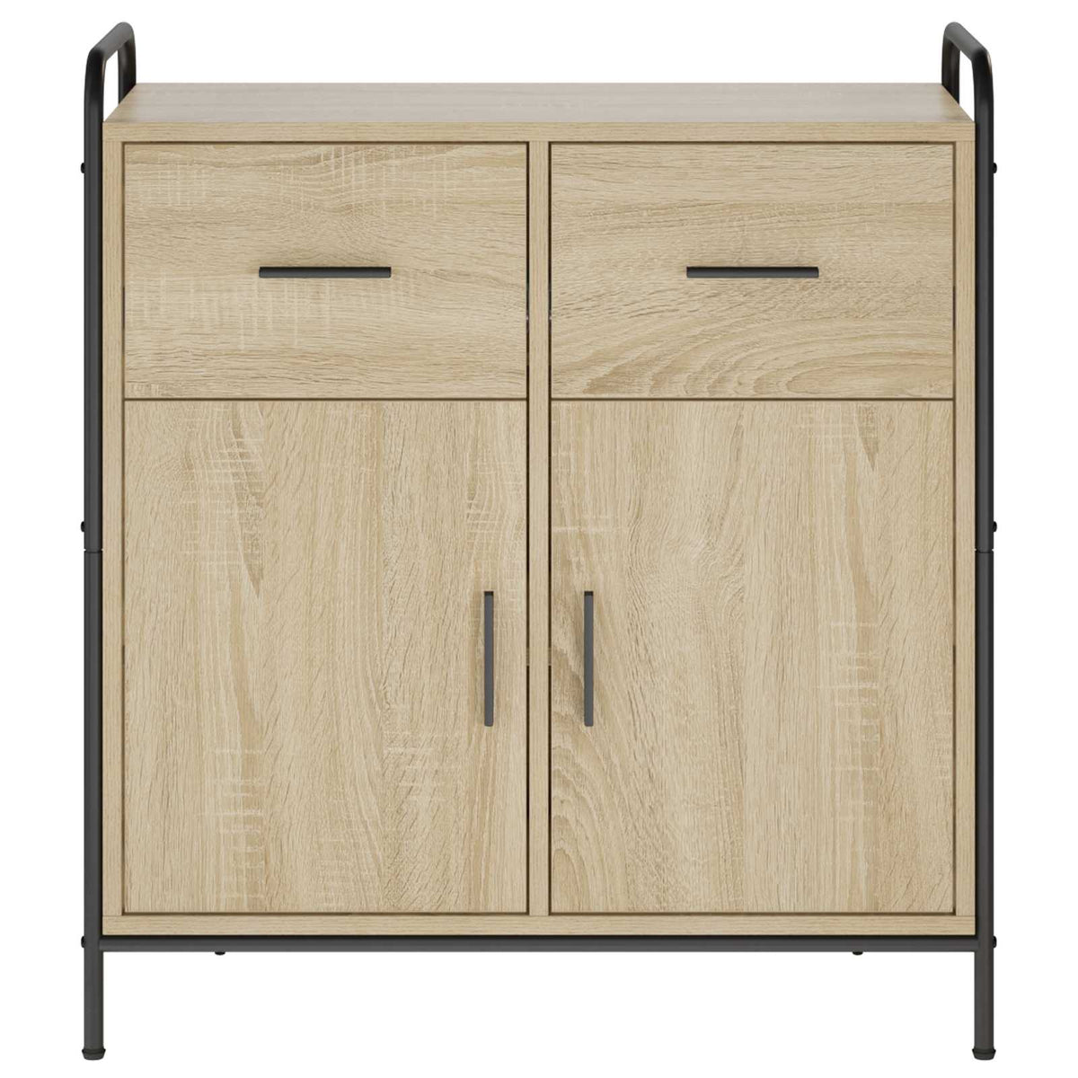 vidaXL Bufet dąb Sonoma 97 x 33 x 81 cm Drewno inżynieryjne