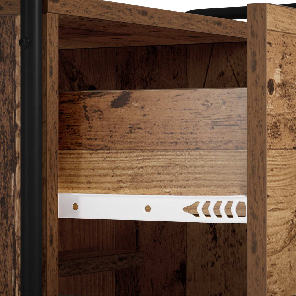 vidaXL Bufet Stare drewno 97 x 33 x 81 cm Drewno inżynieryjne