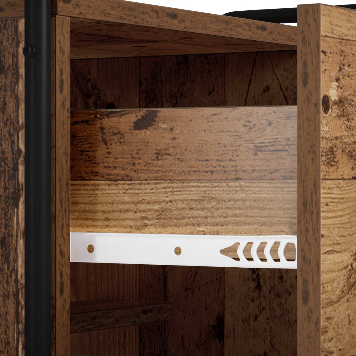 vidaXL Bufet Stare drewno 97 x 33 x 81 cm Drewno inżynieryjne