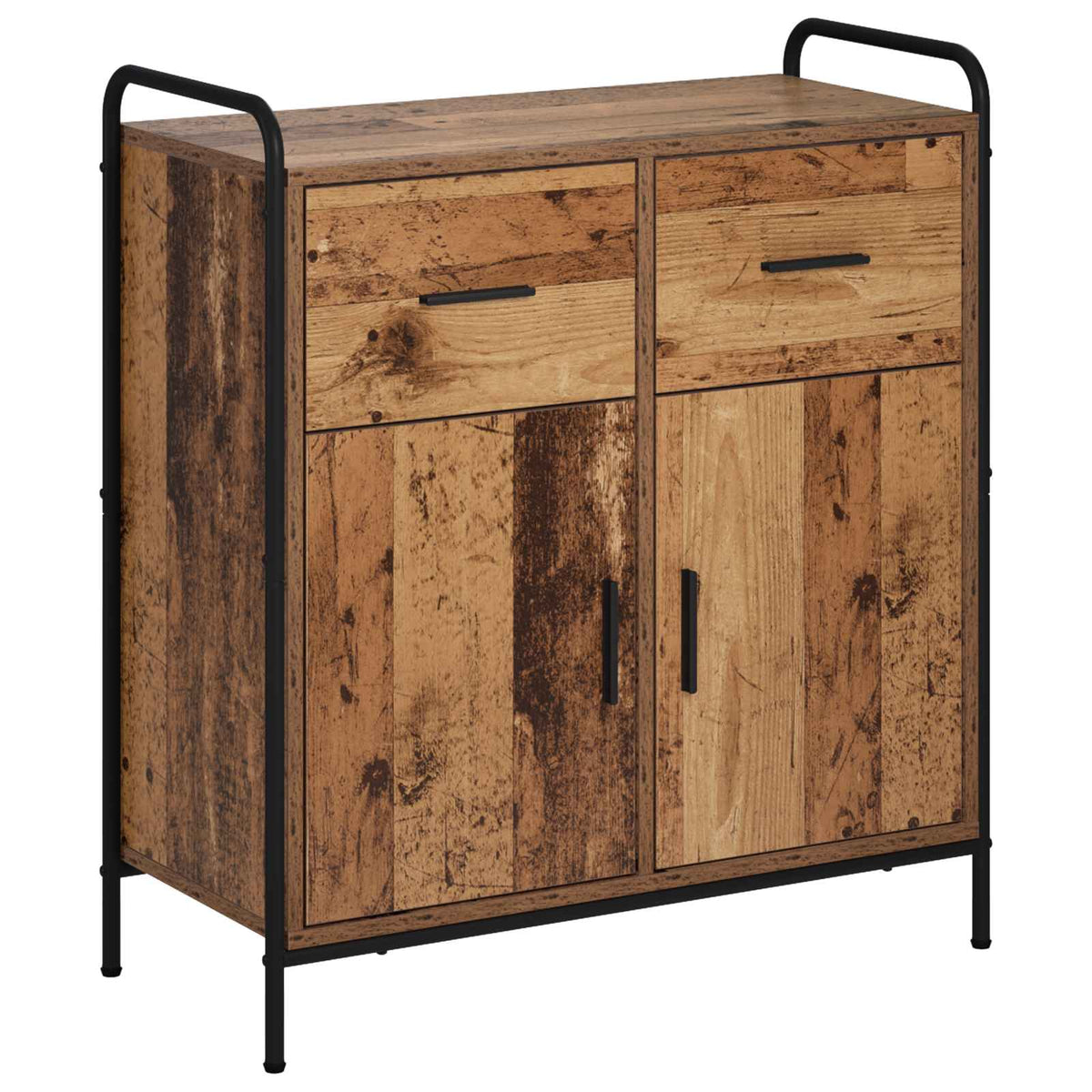 vidaXL Bufet Stare drewno 97 x 33 x 81 cm Drewno inżynieryjne