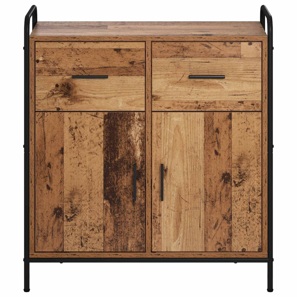vidaXL Bufet Stare drewno 97 x 33 x 81 cm Drewno inżynieryjne