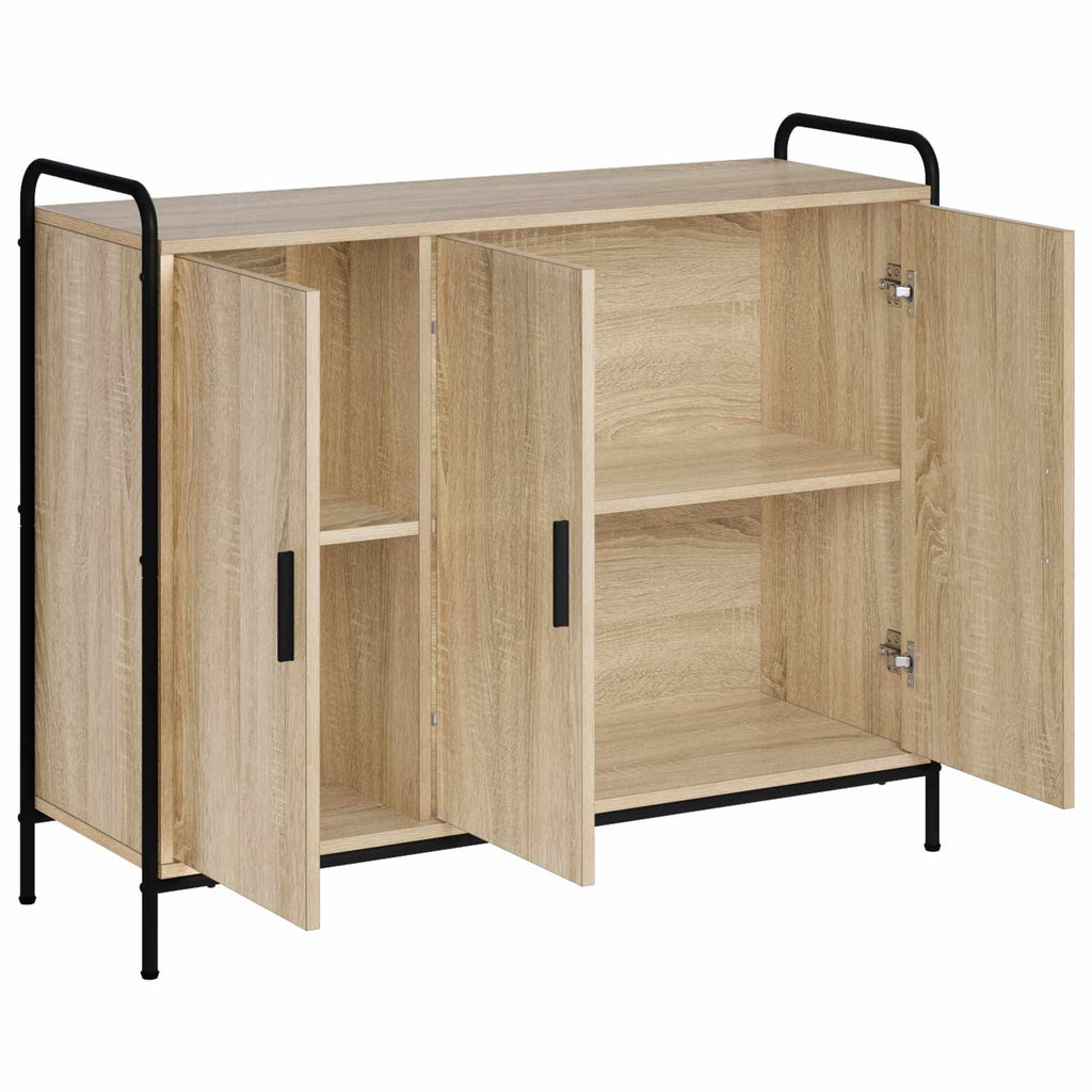 vidaXL Bufet dąb Sonoma 97 x 33 x 81 cm Drewno inżynieryjne