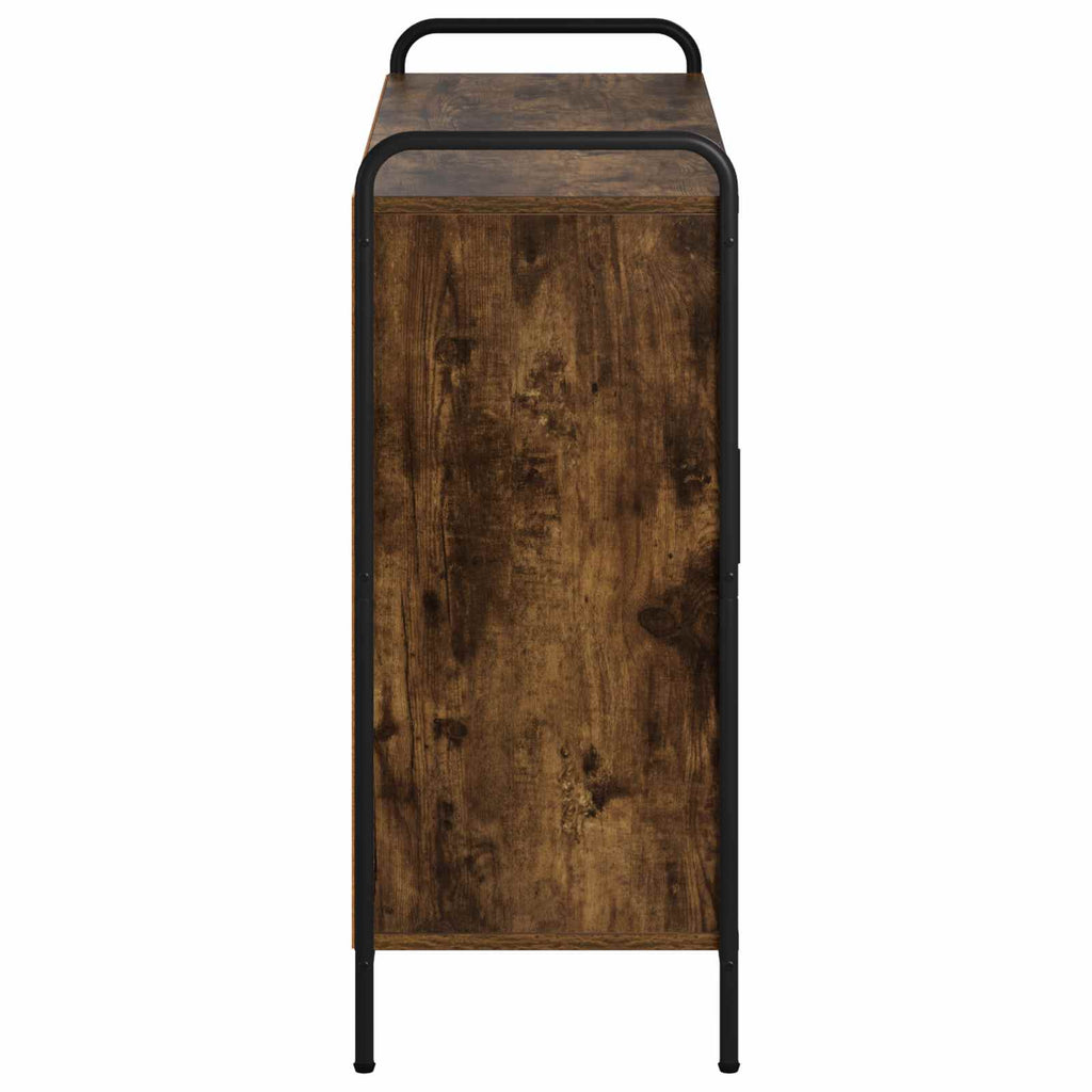 vidaXL Bufet Dąb wędzony 97 x 33 x 81 cm Drewno inżynieryjne