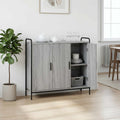 vidaXL Bufet Szary Sonoma 97 x 33 x 81 cm Drewno inżynieryjne
