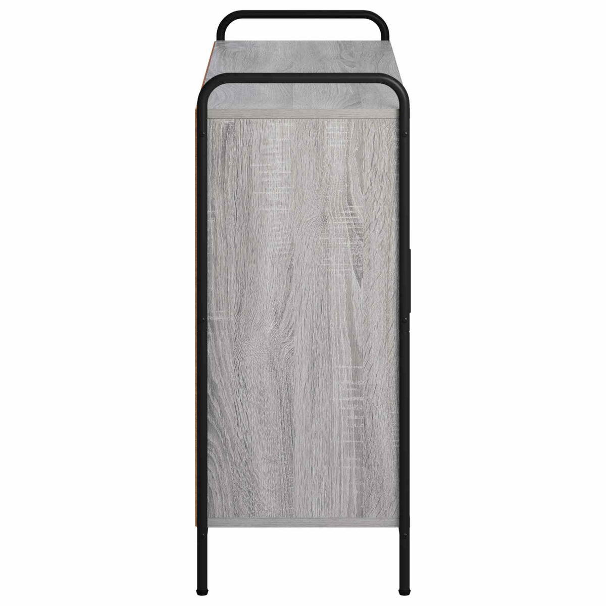vidaXL Bufet Szary Sonoma 97 x 33 x 81 cm Drewno inżynieryjne