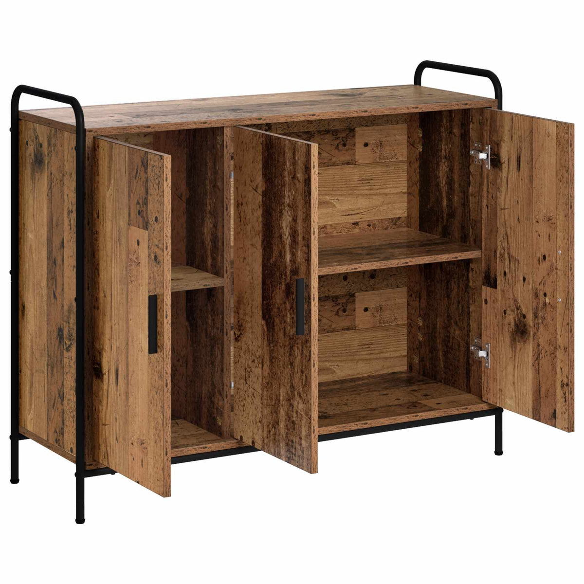 vidaXL Bufet Stare drewno 97 x 33 x 81 cm Drewno inżynieryjne