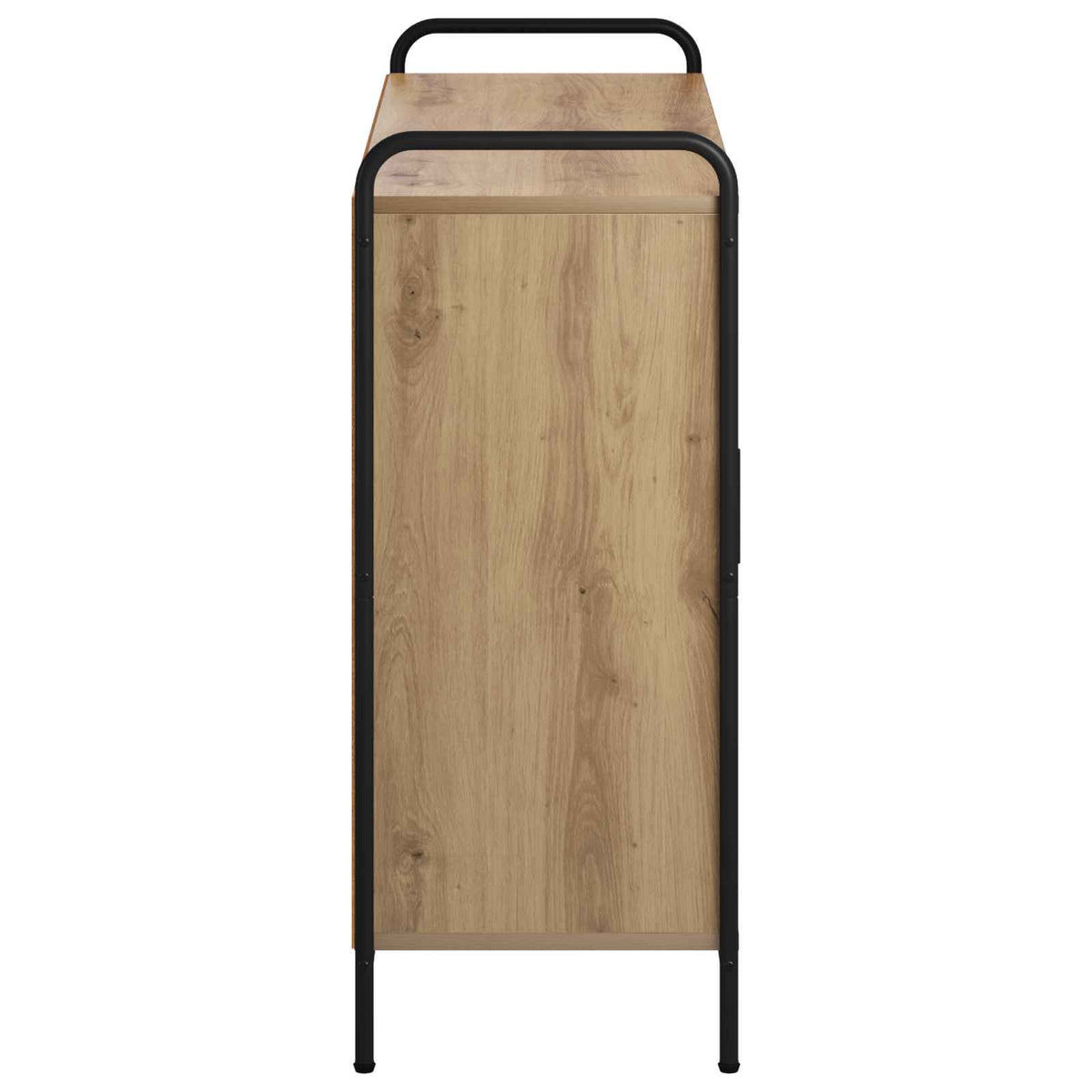 vidaXL Bufet Dąb artisan 97 x 33 x 81 cm Drewno inżynieryjne