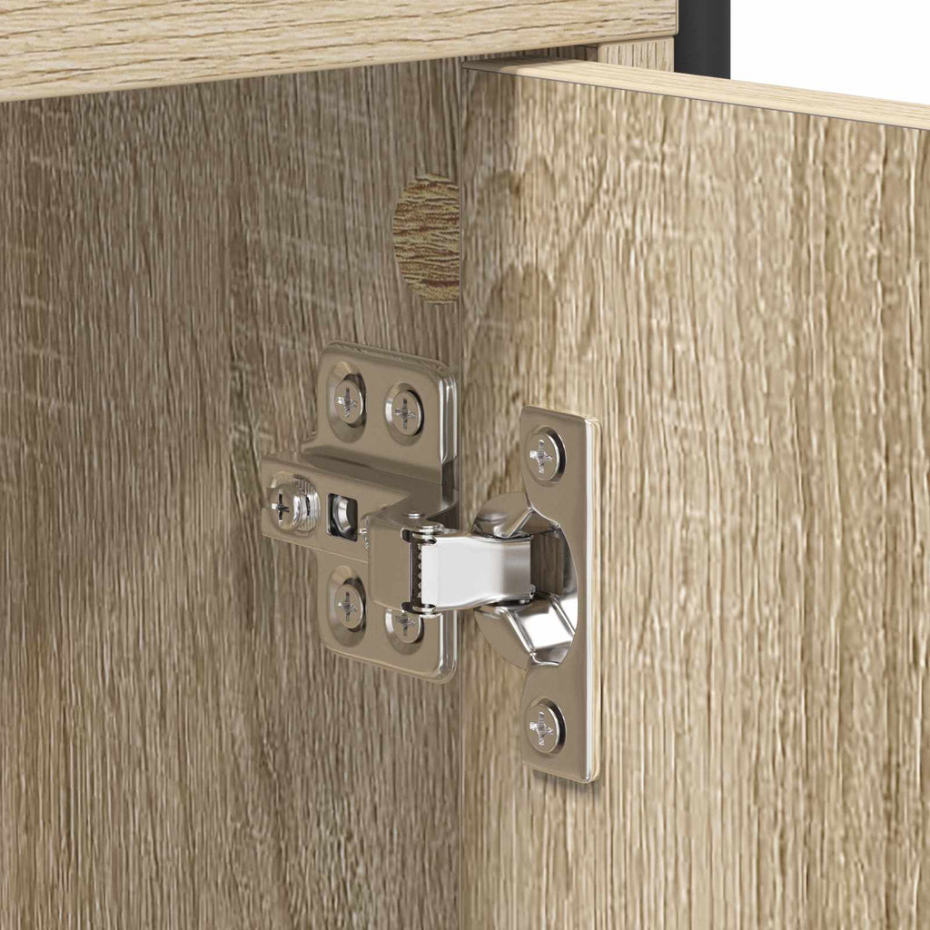 vidaXL Bufet dąb Sonoma 97 x 33 x 81 cm Drewno inżynieryjne