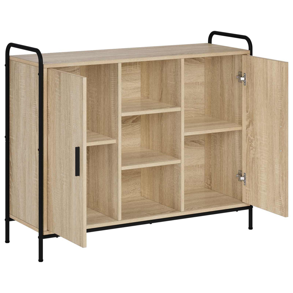 vidaXL Bufet dąb Sonoma 97 x 33 x 81 cm Drewno inżynieryjne