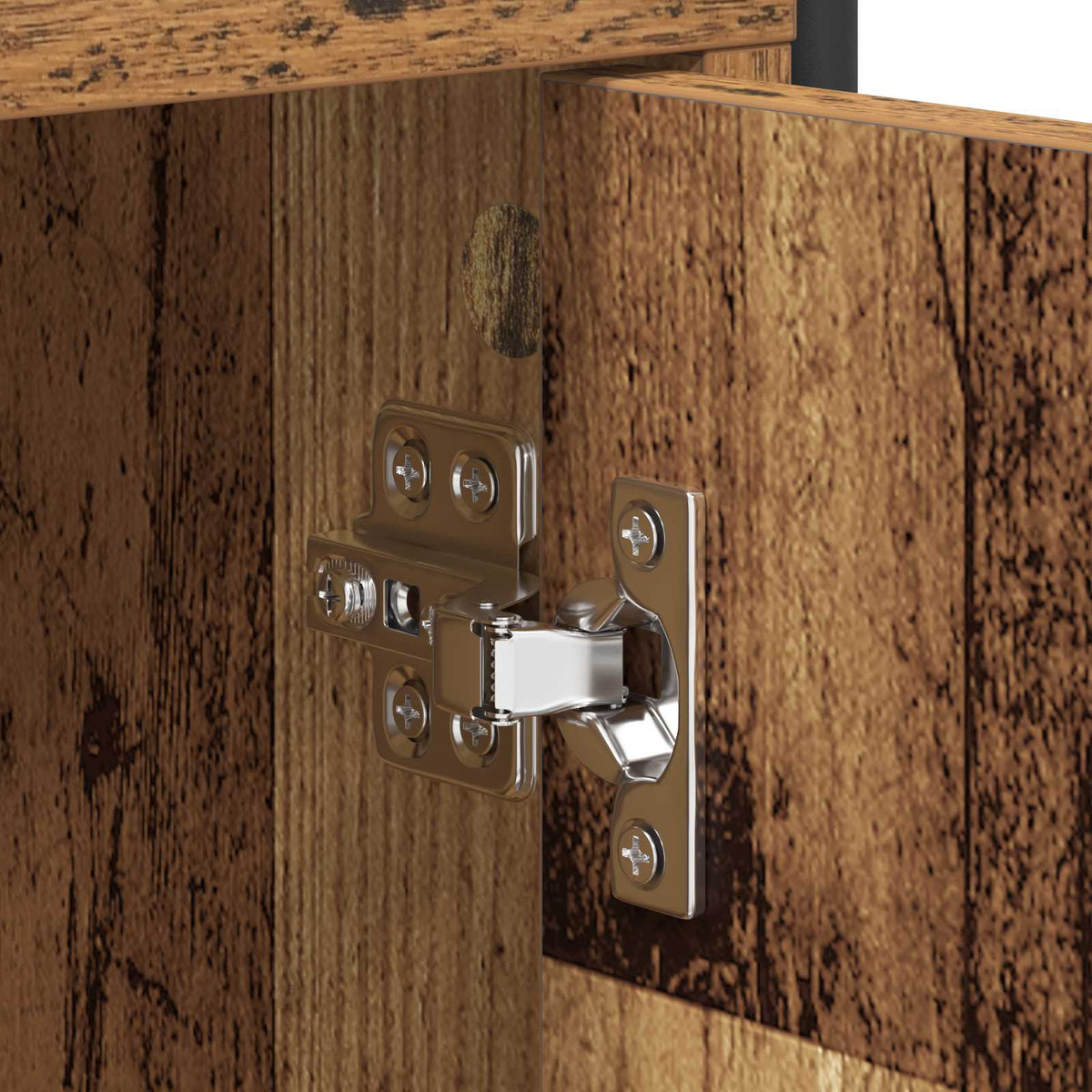 vidaXL Bufet Stare drewno 97 x 33 x 81 cm Drewno inżynieryjne