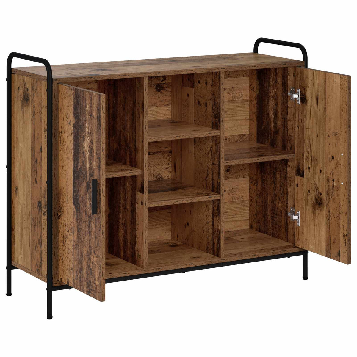 vidaXL Bufet Stare drewno 97 x 33 x 81 cm Drewno inżynieryjne