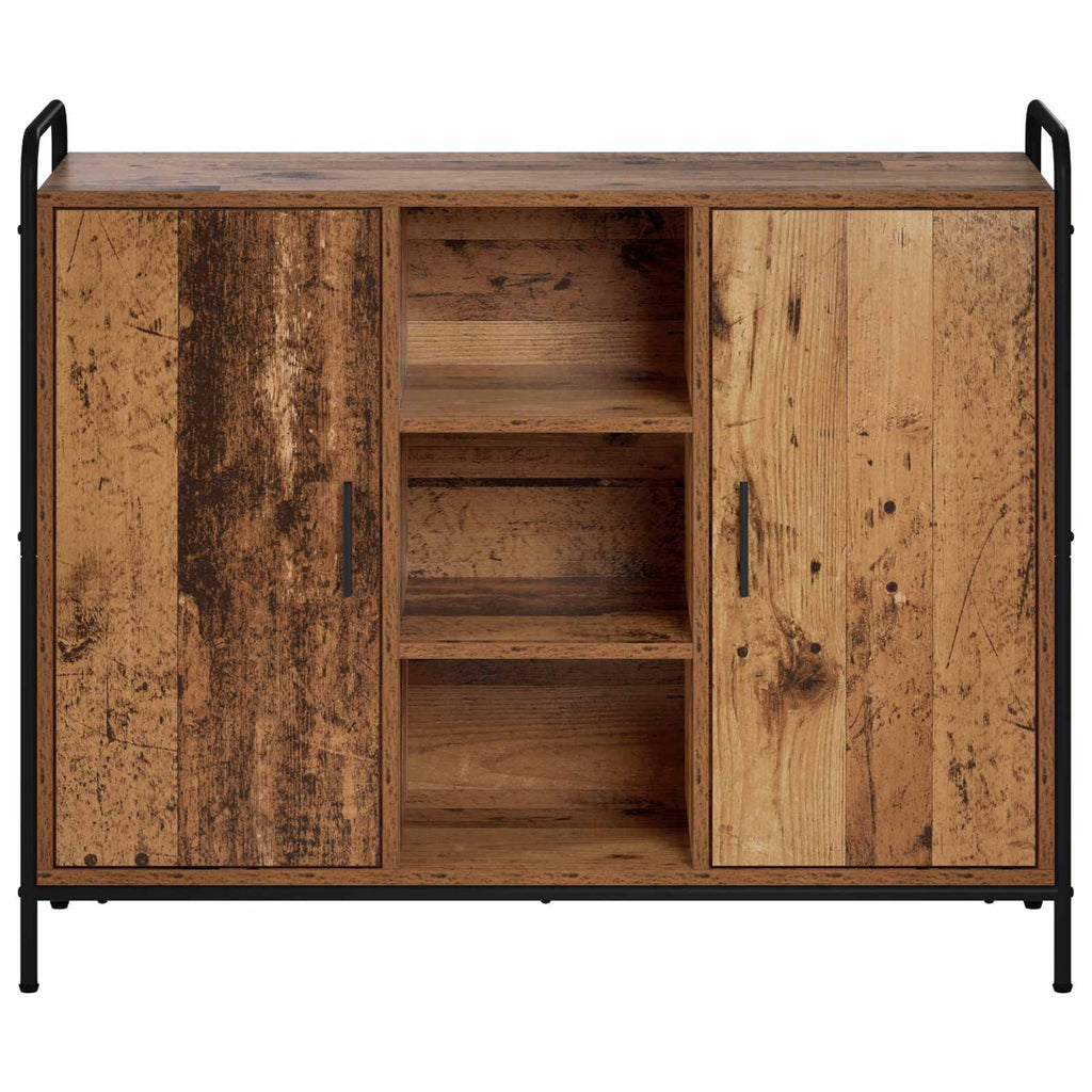 vidaXL Bufet Stare drewno 97 x 33 x 81 cm Drewno inżynieryjne