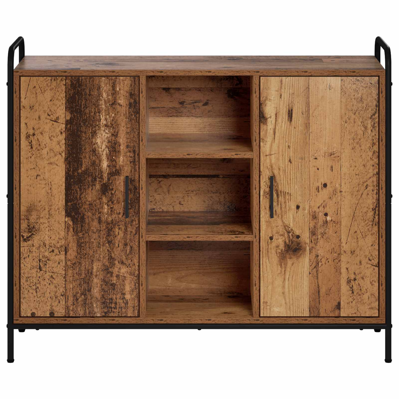 vidaXL Bufet Stare drewno 97 x 33 x 81 cm Drewno inżynieryjne
