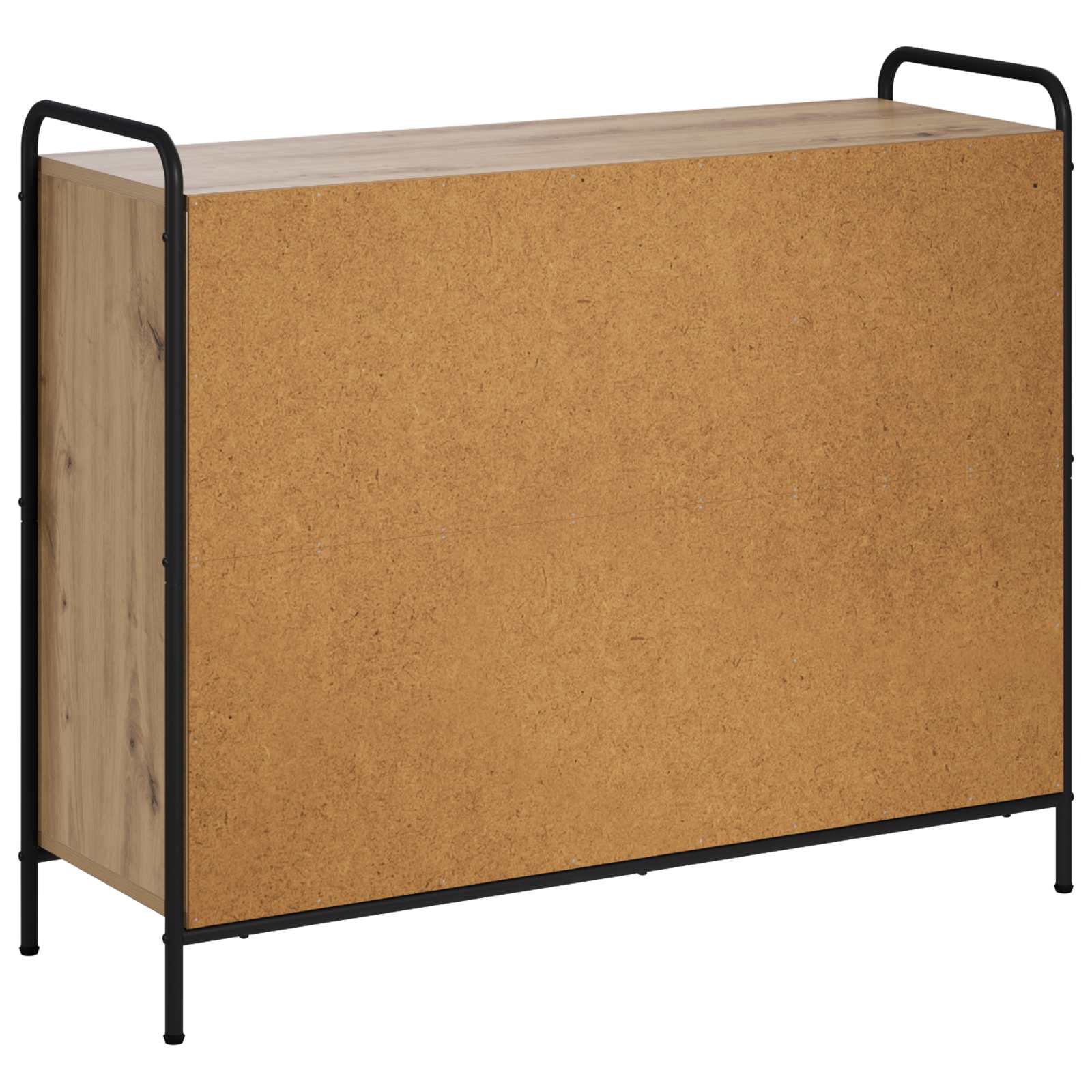 vidaXL Bufet Dąb artisan 97 x 33 x 81 cm Drewno inżynieryjne