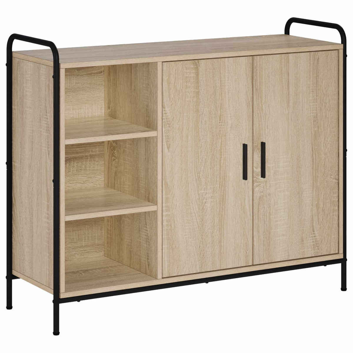 vidaXL Bufet dąb Sonoma 97 x 33 x 81 cm Drewno inżynieryjne