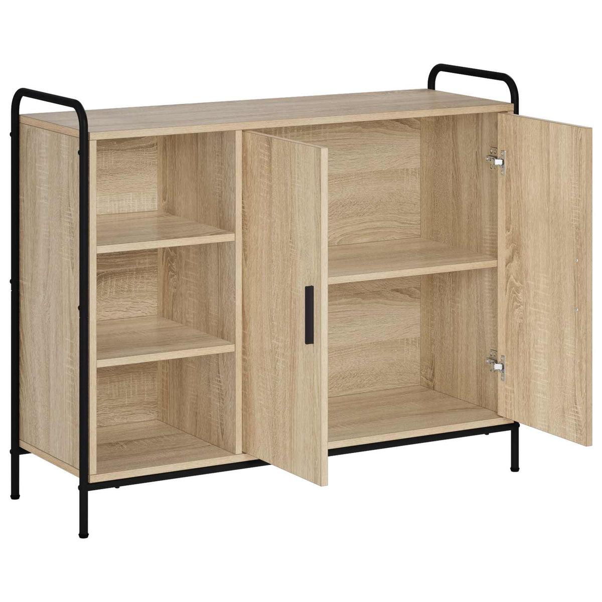 vidaXL Bufet dąb Sonoma 97 x 33 x 81 cm Drewno inżynieryjne