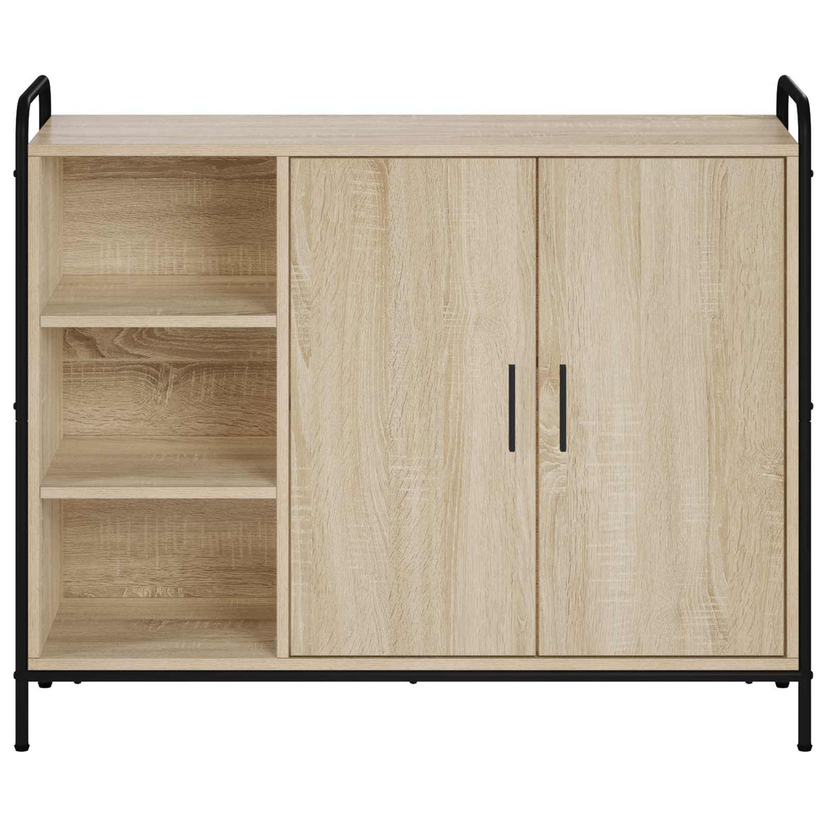 vidaXL Bufet dąb Sonoma 97 x 33 x 81 cm Drewno inżynieryjne