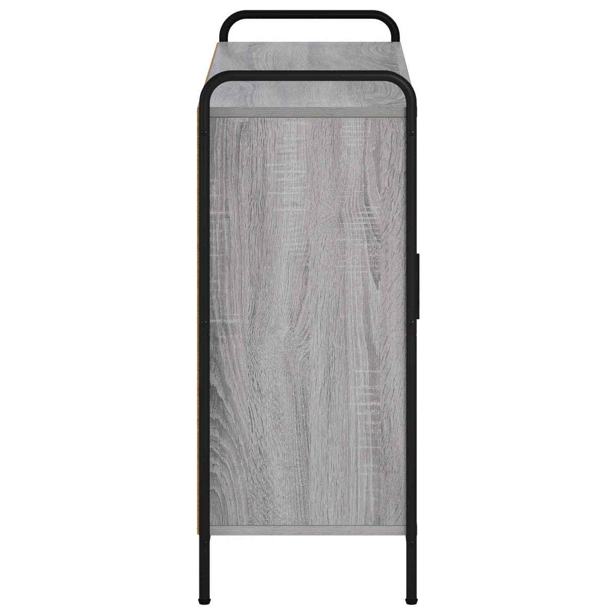 vidaXL Bufet Szary Sonoma 97 x 33 x 81 cm Drewno inżynieryjne