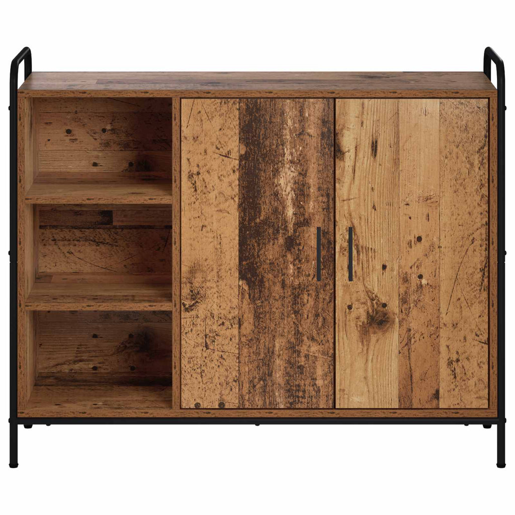 vidaXL Bufet Stare drewno 97 x 33 x 81 cm Drewno inżynieryjne