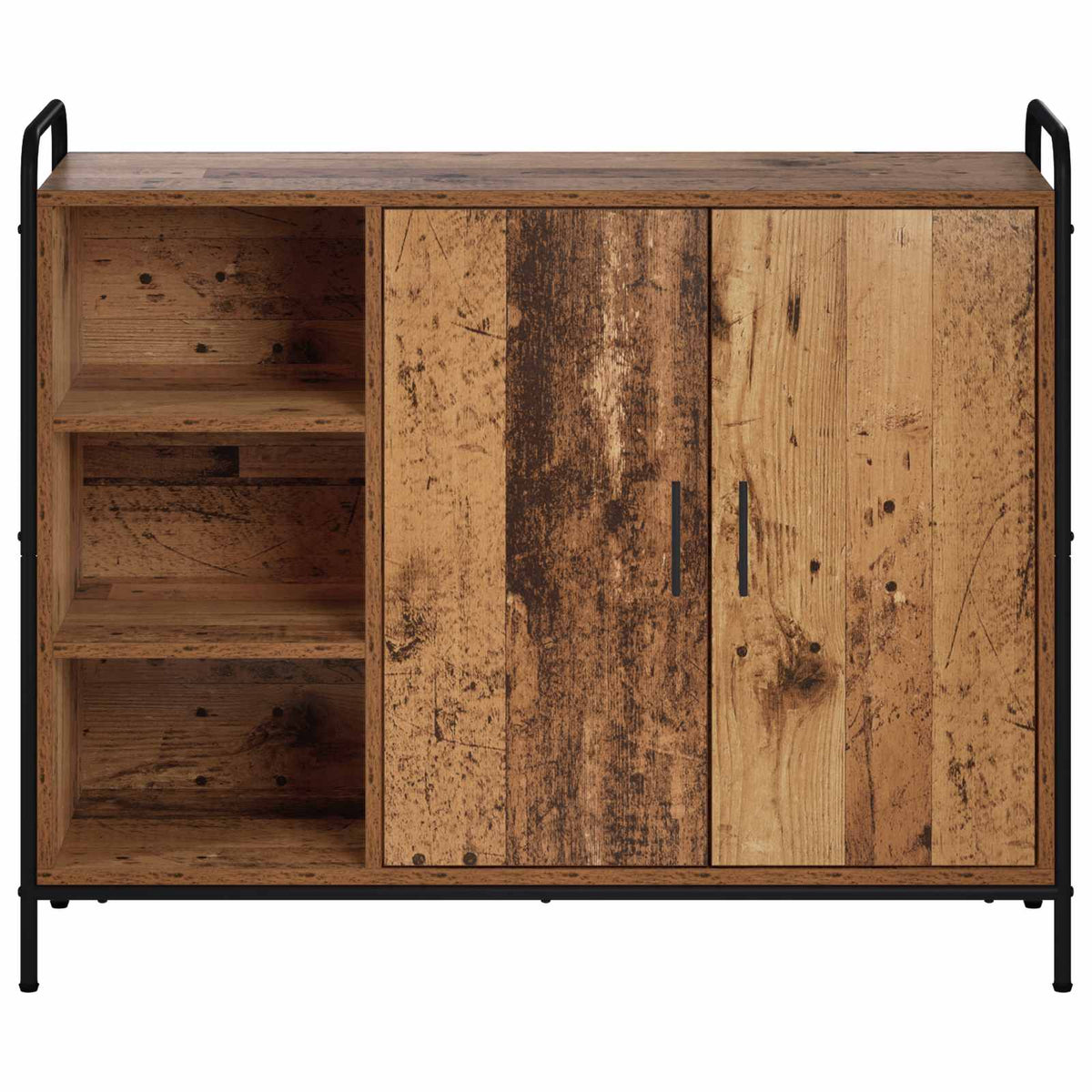vidaXL Bufet Stare drewno 97 x 33 x 81 cm Drewno inżynieryjne
