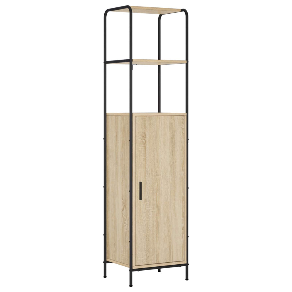vidaXL Highboard dąb Sonoma 40 x 33 x 161 cm Drewno inżynieryjne