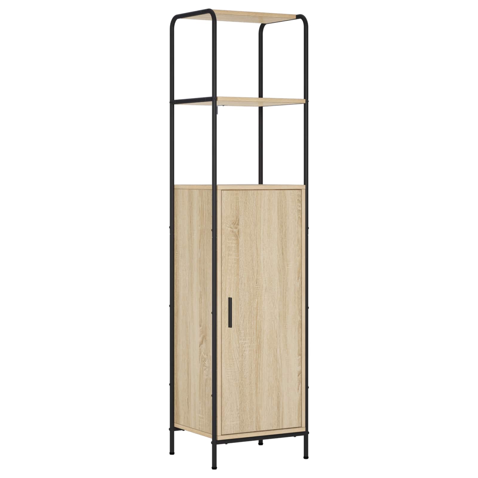 vidaXL Highboard dąb Sonoma 40 x 33 x 161 cm Drewno inżynieryjne