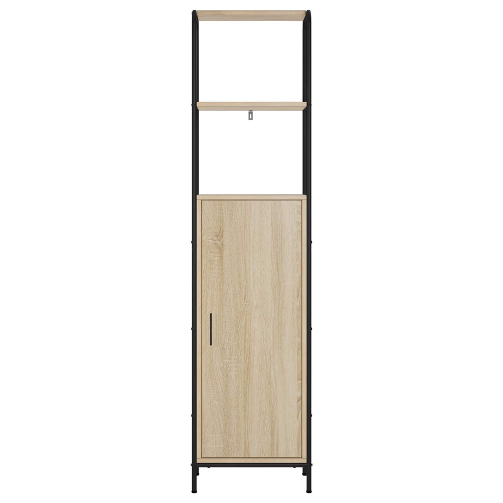 vidaXL Highboard dąb Sonoma 40 x 33 x 161 cm Drewno inżynieryjne