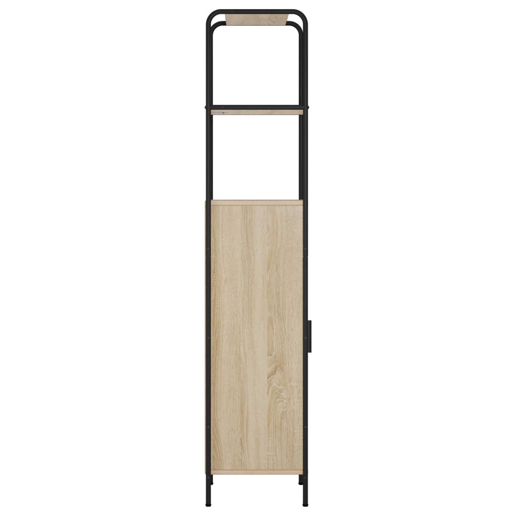 vidaXL Highboard dąb Sonoma 40 x 33 x 161 cm Drewno inżynieryjne