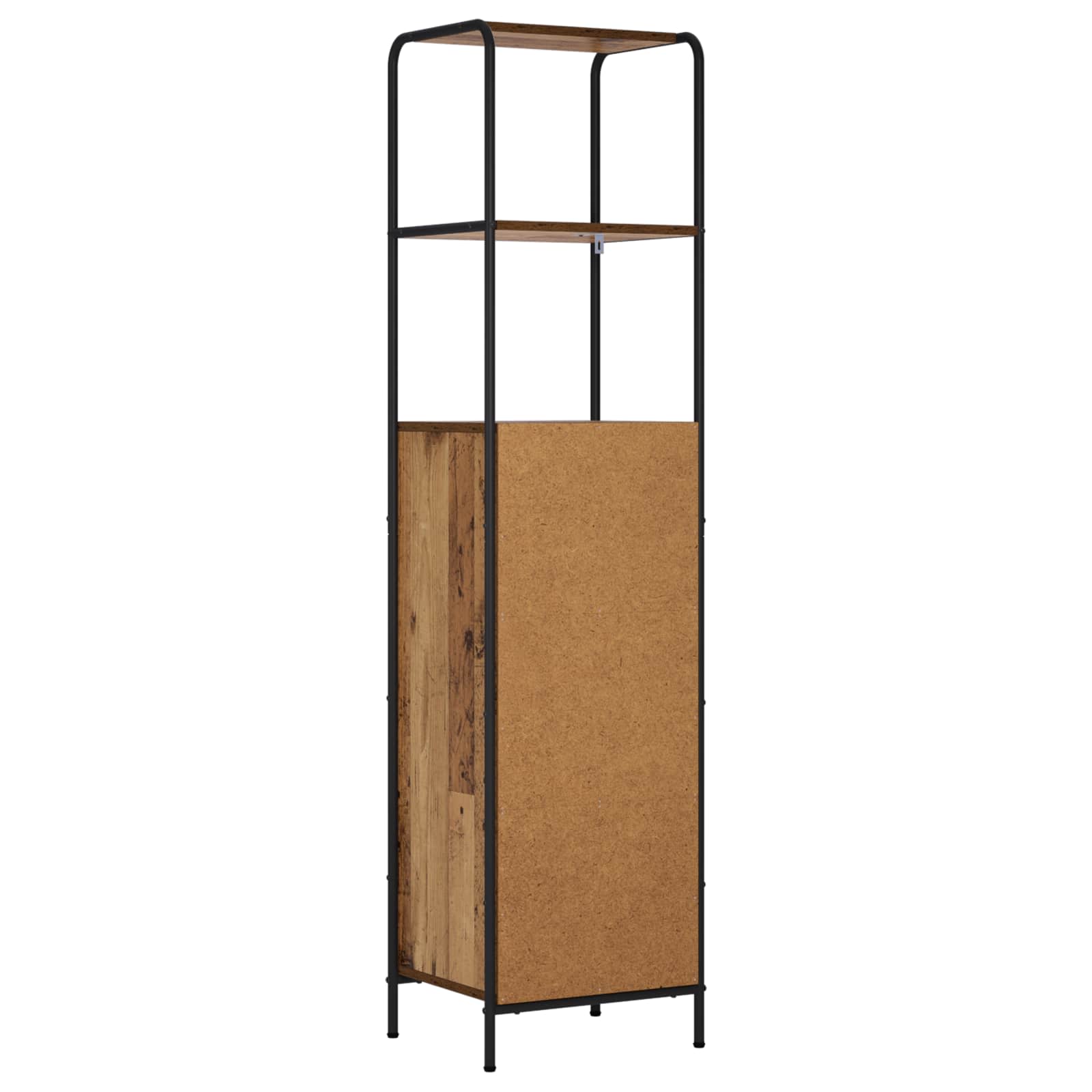 vidaXL Highboard Stare drewno 40 x 33 x 161 cm Drewno inżynieryjne