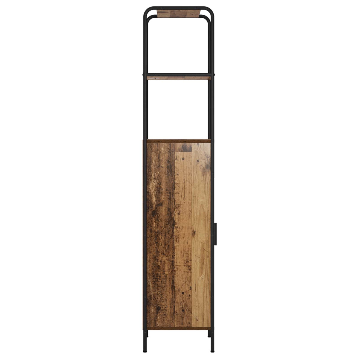 vidaXL Highboard Stare drewno 40 x 33 x 161 cm Drewno inżynieryjne