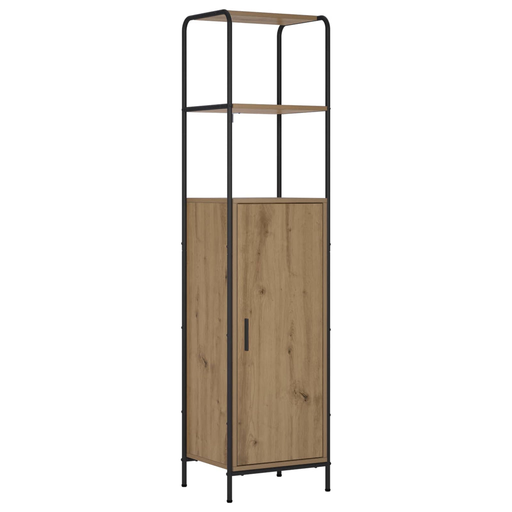 vidaXL Highboard Dąb artisan 40 x 33 x 161 cm Drewno inżynieryjne