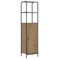 vidaXL Highboard Dąb artisan 40 x 33 x 161 cm Drewno inżynieryjne