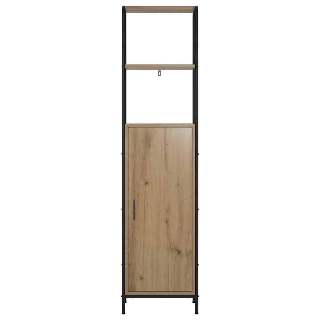 vidaXL Highboard Dąb artisan 40 x 33 x 161 cm Drewno inżynieryjne