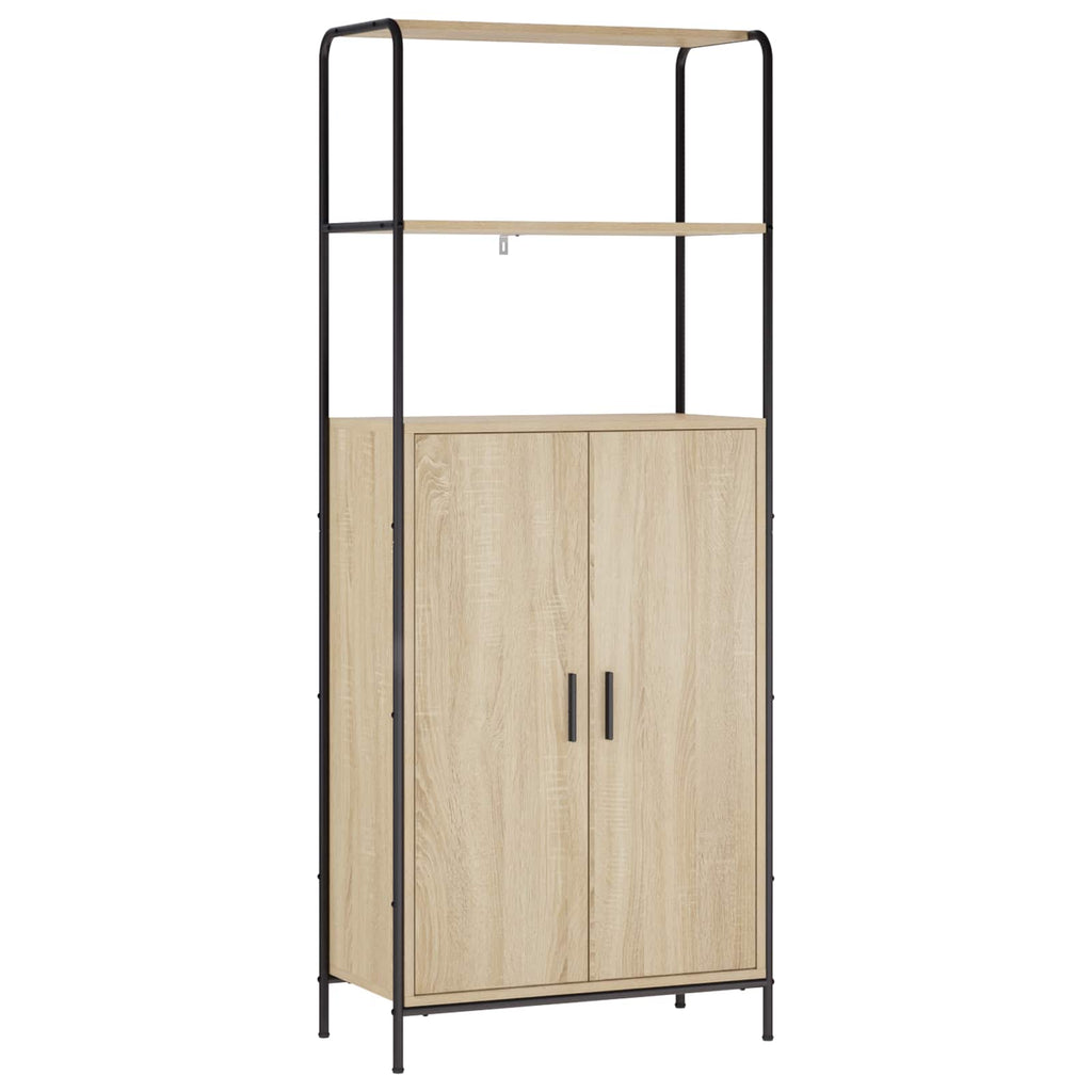 vidaXL Highboard dąb Sonoma 40 x 33 x 161 cm Drewno inżynieryjne
