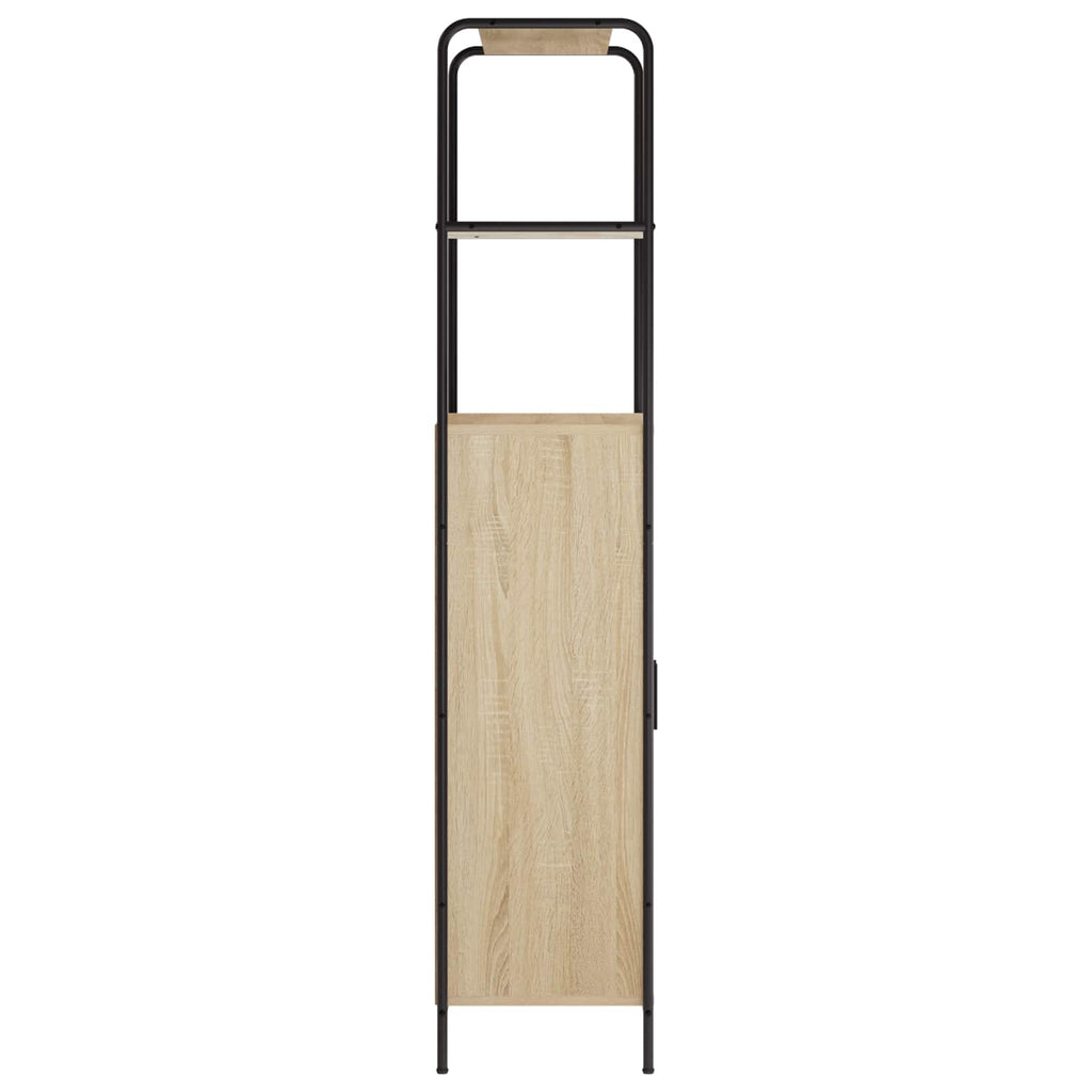 vidaXL Highboard dąb Sonoma 40 x 33 x 161 cm Drewno inżynieryjne